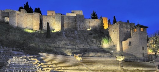 La-Alcazaba-y-el-Teatro-Romano-en-Málaga